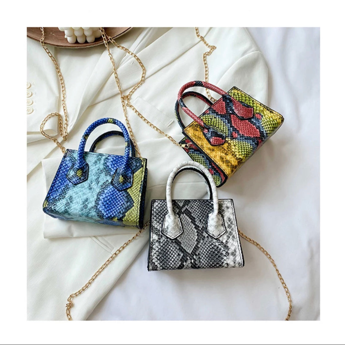Cleo Snake Bag