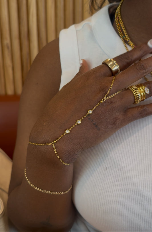 Roxy Hand Chain Bracelet