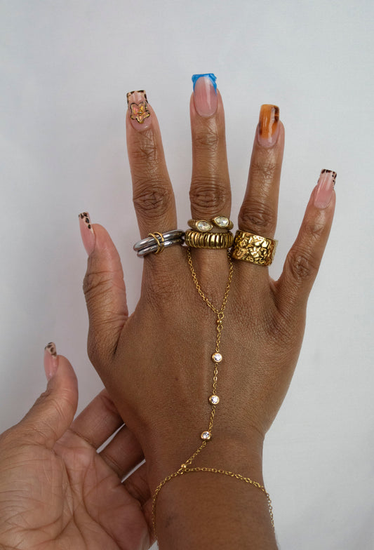 Roxy Hand Chain Bracelet